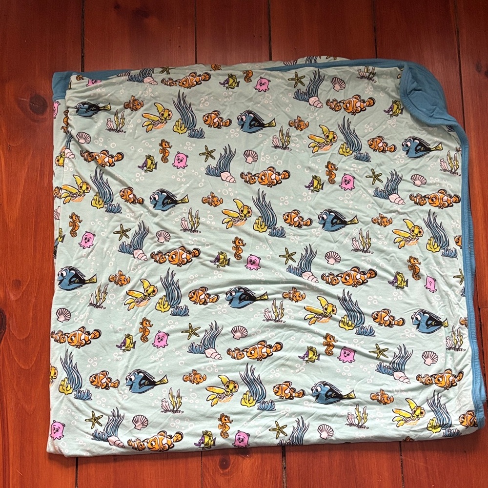 Little Sleepies original Nemo cloud blanket